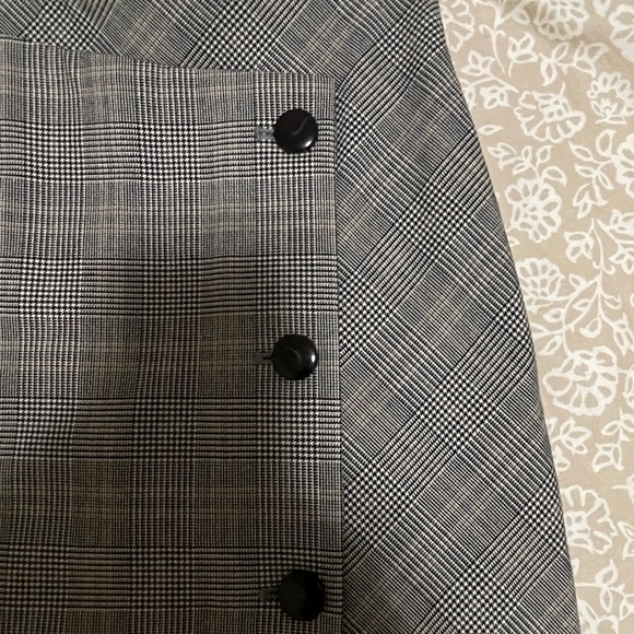 PLAID LONG SKIRT - Picture 3 of 4